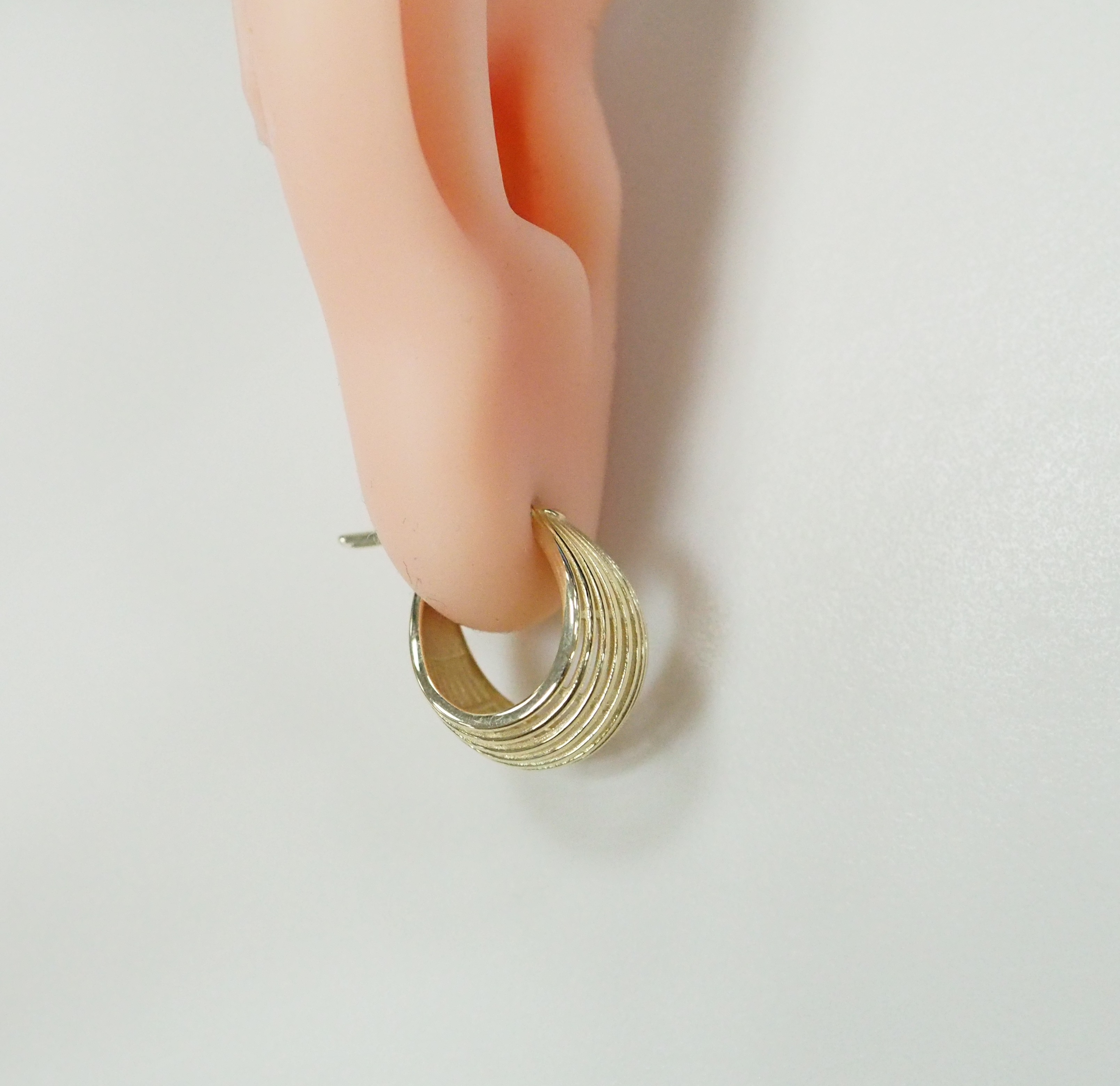 Серьги из желтого золота